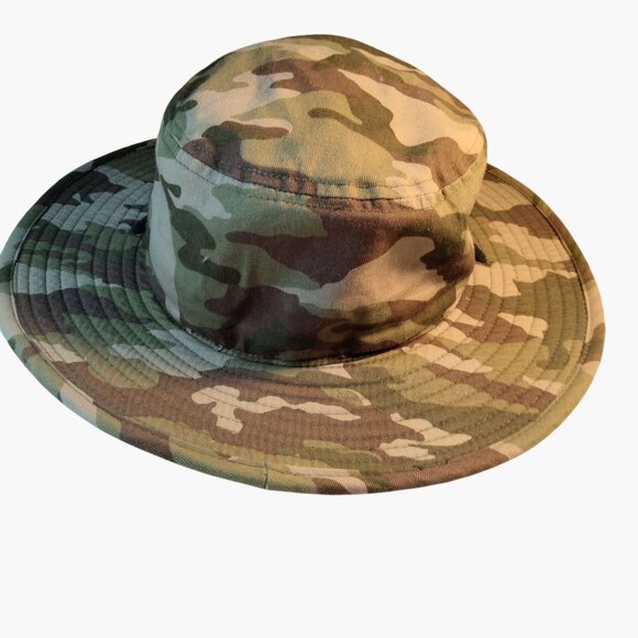 Urbane Camouflage Boonie Hat Steamboat Springs Colorado Camo Strap Youth 22 inch - Picture 5 of 8